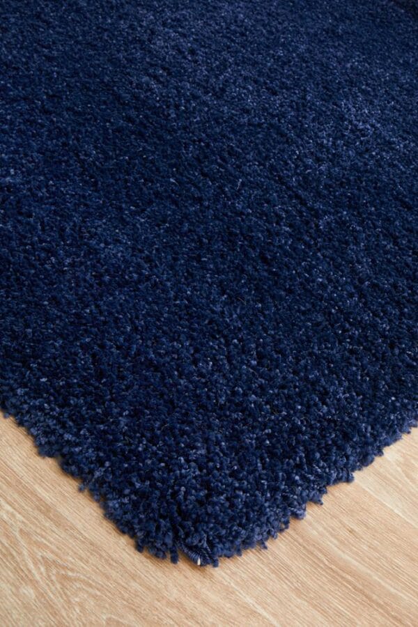 Demin Shag Pile Rug