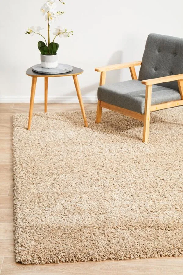 今後値上げ予定★rathore LINEN-PILE floor RUG Linen Shag Pile Rug | Carpet Capers | Free Shipping