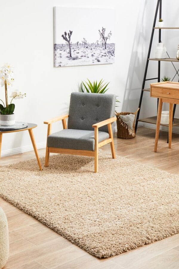 Linen Shag Pile Rug