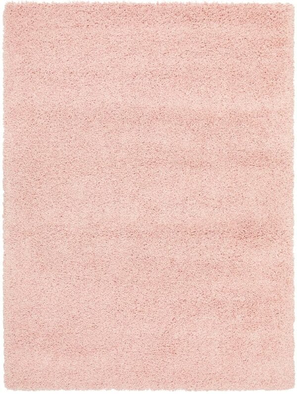 Pink Shag Pile Rug