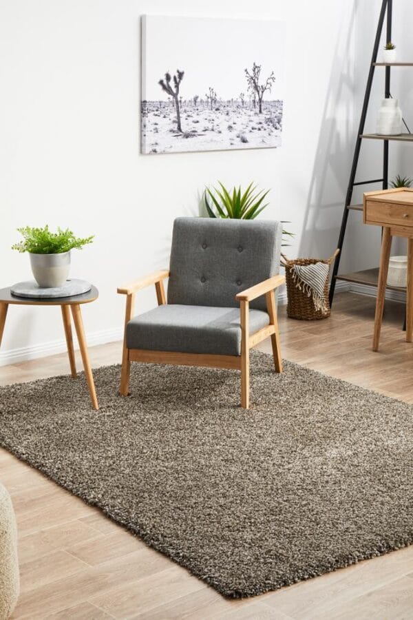 Rock Shag Pile Rug
