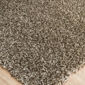 Rock Shag Pile Rug Corner Profile
