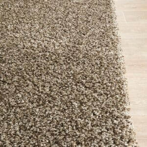 Rock Shag Pile Rug Thick Pile Material