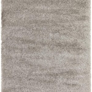 Silver Shag Pile Rug