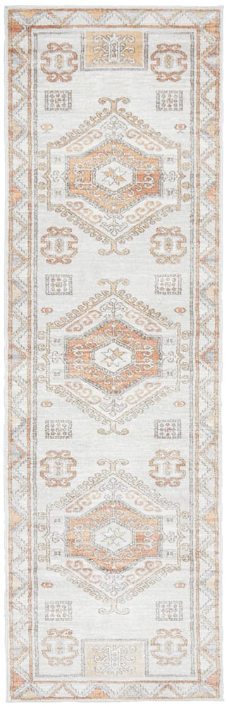 Caitlan Natural Rug Hallway Pattern