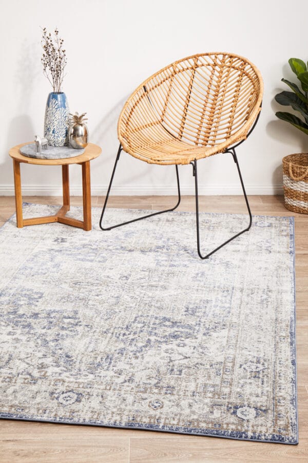 Stonewashed Ocean Colour Rug