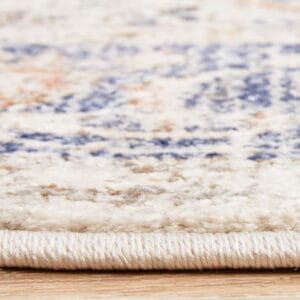 Stonewashed Blue Centre Rug