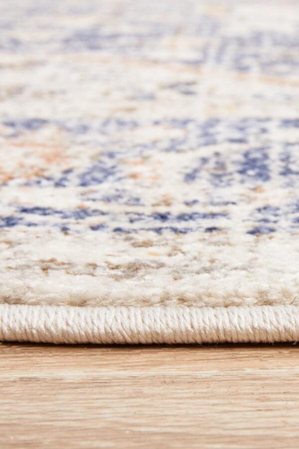 Stonewashed Blue Centre Rug