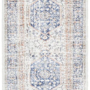 Stonewashed Blue Centre Rug