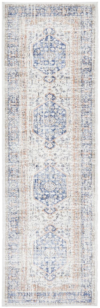 Stonewashed Blue Centre Rug