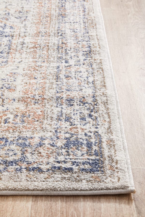 Stonewashed Blue Centre Rug