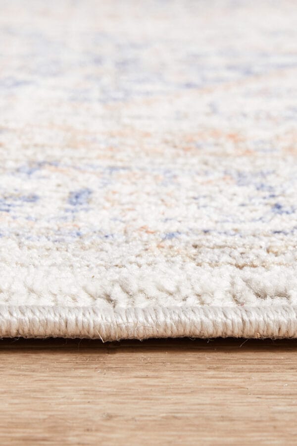 Stonewashed Blue Centre Rug