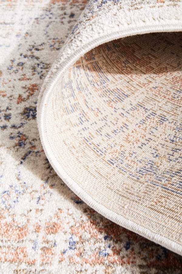 Stonewashed Blue Centre Rug