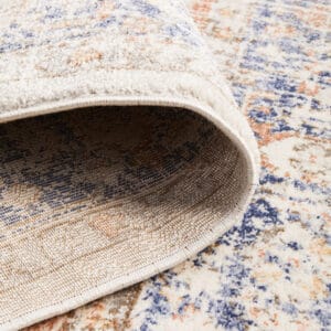 Stonewashed Blue Centre Rug