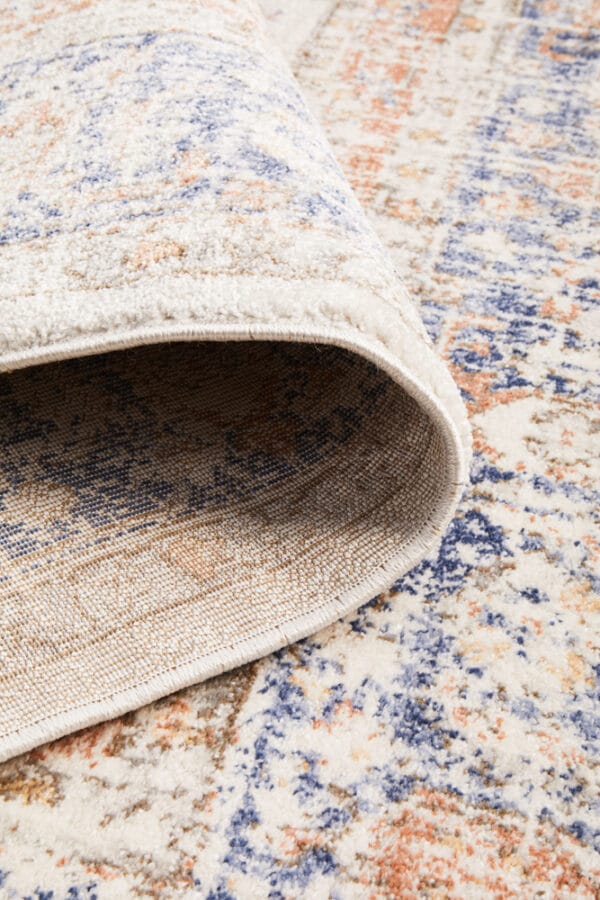 Stonewashed Blue Centre Rug