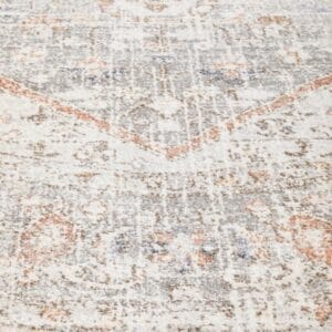 Stonewashed Silver Design Rug