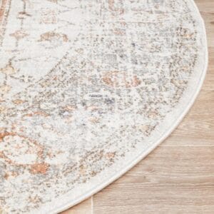 Stonewashed Silver Design Rug