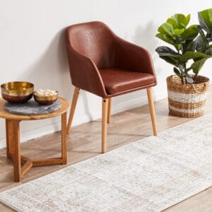 Stonewashed Silver Design Rug
