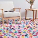 Polka Dot Shag Rug