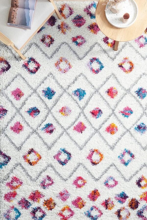 Multi Design Shaggy Rug Multi Design Shaggy Rug