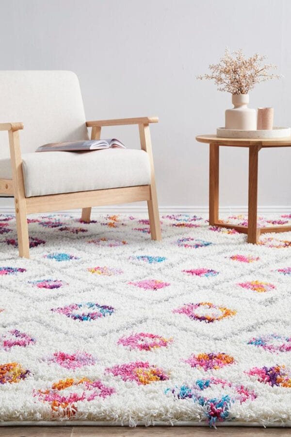Multi Design Shaggy Rug Profile