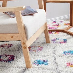 Multi Design Shaggy Rug