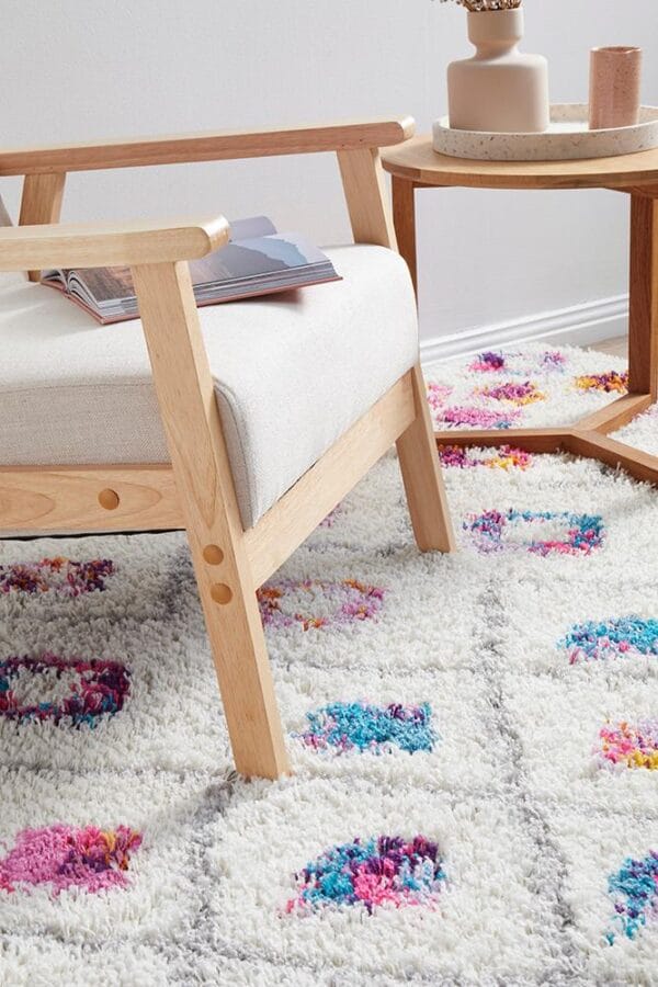 Multi Design Shaggy Rug
