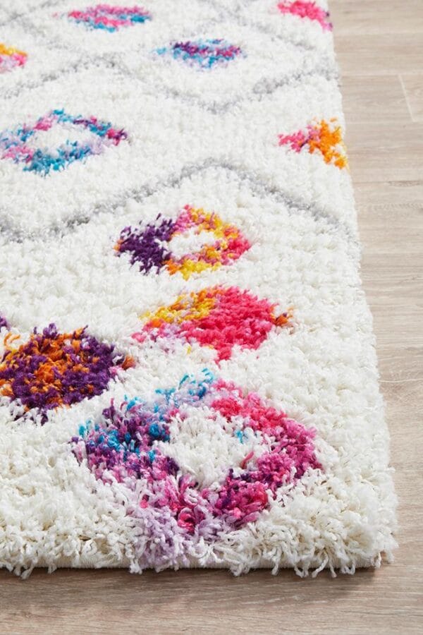 Multi Design Shaggy Rug