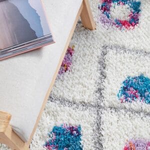Multi Design Shaggy Rug