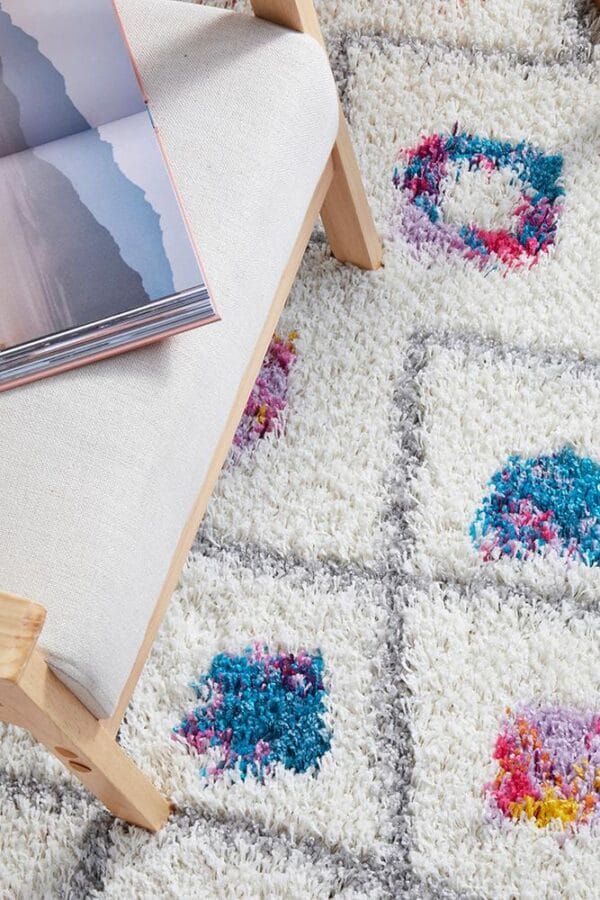 Multi Design Shaggy Rug