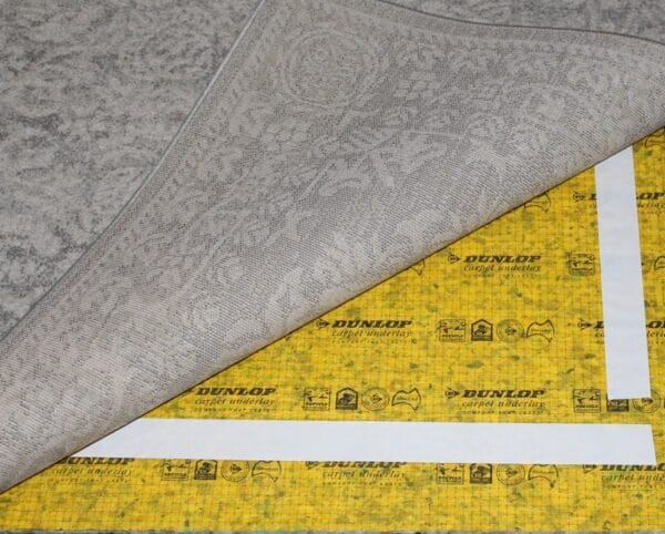 Double sided tape on Premium Rug Underlay