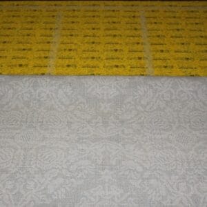 Premium Rug Underlay with top white tape removed ready for the rug