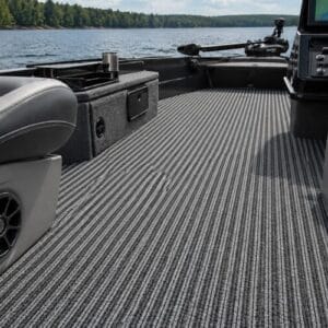 Boating carpet Shale modern silver-grey pontoon look