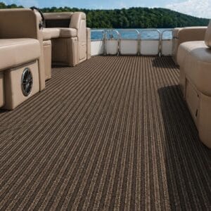 Boating carpetCoffee warm classic boat interior