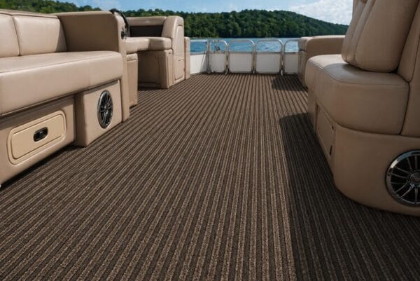 Boating carpetCoffee warm classic boat interior