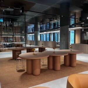 Jacaranda Industries cork roll fitout