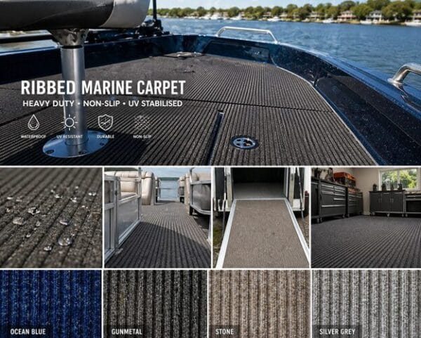 Marine carpet Ribbed