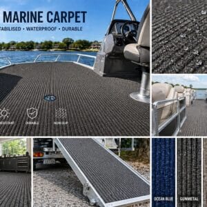 Ribbed marine carpet