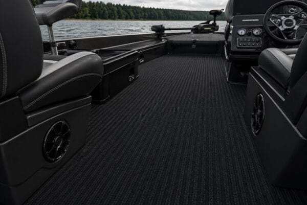 boating carpet Coal dark offshore fishing boat look